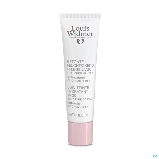 LOUIS WIDMER GETINTE DAGVERZORGING UV 20 NATUREL 01 30ML